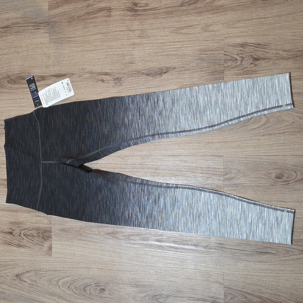 Lululemon Wunder Under Hi-Rise Tight *Ombre Melange 31 Ombre Space Dye Black NWT